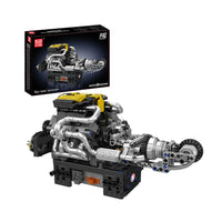 Mould King 10207 PAG Turbocharged V12 Engine Building Set | 761 Pcs