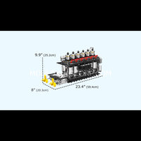 Mould King 10209 Inline 6-Cylinder Aircraft Carrier Engine Building Set | 3,222 Pcs