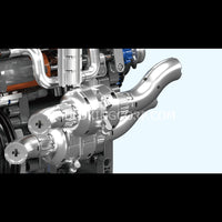 Mould King 10215 Koenig Supercar Engine Building Set | 739 Pcs