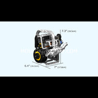 Mould King 10215 Koenig Supercar Engine Building Set | 739 Pcs