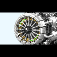 Mould King 10216 Turbojet Engine Mechanical Model Building Set | 1,214 Pcs