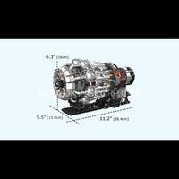 Mould King 10216 Turbojet Engine Mechanical Model Building Set | 1,214 Pcs