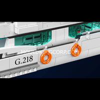 Mould King 10218 White Dolphin Yacht Building Set | 857 Pcs