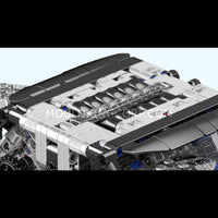 Mould King 10230 W12 Twin Turbo Engine Model Building Set | 871 Pcs