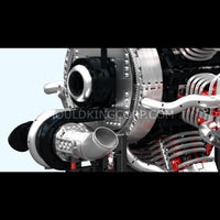 Mould King 10233 Radial Aviation Engine Building Kit | 3,089 Pcs