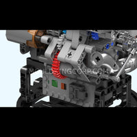 Mould King 10234 Motorized VTEC Engine Model Building Set | 772 Pcs