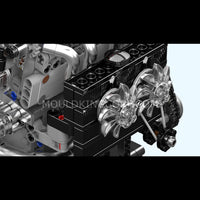 Mould King 10234 Motorized VTEC Engine Model Building Set | 772 Pcs