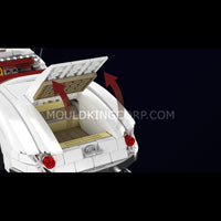 Mould King 10236 Classic XK140 Convertible Sports Car Building Set | 1,302 Pcs