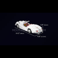 Mould King 10236 Classic XK140 Convertible Sports Car Building Set | 1,302 Pcs