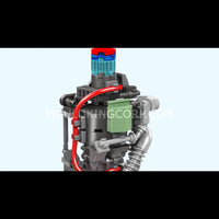 Mould King 10247 Raptor Rocket Engine Building Set | 496 Pcs