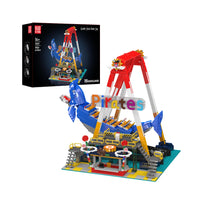 Mould King 11017 Electric Shark Pirate Ship Ride Building Set | 1,922 Pcs