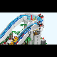 Mould King 11021 Electric Water Slide Building Blocks Set | 2,088 Pcs