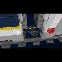 Mould King 12016 Eurostar E320 High-Speed Train Building Set | 1,948 Pcs