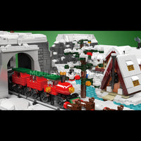 Mould King 12029 Christmas Train Wonderland Building Set | 4,232 Pcs