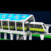 Mould King 12040 Italian Marconi Express Light Rail Train Building Set | 1,957 Pcs