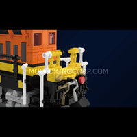 Mould King 12041 BNSF Railway Locomotive Model Building Set | 1,362 Pcs