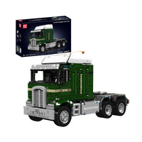 Mould King 13202 1970s American Cabover Truck Building Set | 2,181 Pcs