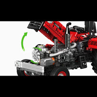 Mould King 17064 Remote Control Agricultural Tractor Building Set | 1,857 Pcs