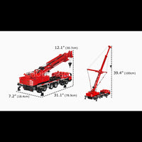 Mould King 17065 Remote Controlled GMK Mobile Crane Building Set | 4,566 Pcs