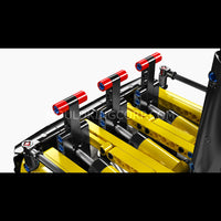 Mould King 17077 Hydraulic Log Grapple Trailer Building Set | 866 Pcs