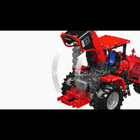 Mould King 17081/17082 Challenger Articulated Tractor Building Set | 1,300 Pcs