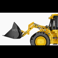 Mould King 17084 972M Wheel Loader Building Set | 910 Pcs