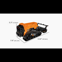 Mould King 17086 Remote-Controlled Land Clearing Machine Building Set | 1,650 Pcs