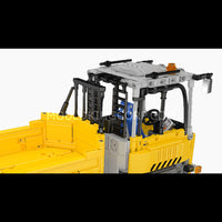 Mould King 17092 Articulated Dump Truck Building Set | 1,230 Pcs