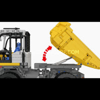 Mould King 17092 Articulated Dump Truck Building Set | 1,230 Pcs