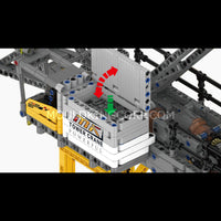 Mould King 17096 Luffing Jib Tower Crane Building Set | 2,565 Pcs