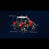 Mould King 18037 Mecanum Drive Remote Controlled Tractor Building Set | 1,392 Pcs