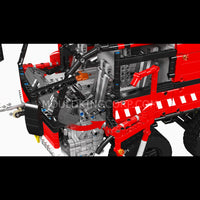 MOULD KING 19004S RC Pneumatic Airport Rescue Vehicle Building Set | 6,653 PCS