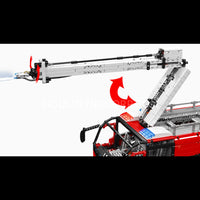 MOULD KING 19004S RC Pneumatic Airport Rescue Vehicle Building Set | 6,653 PCS