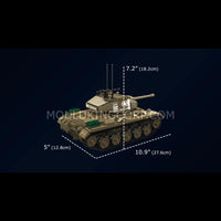 Mould King 20043 M24 Chaffee Tank Building Set | 932 Pcs