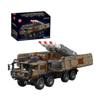 Mould King 20044/20045 8x4 RC Missile Truck Military Building Set | 3,594 Pcs