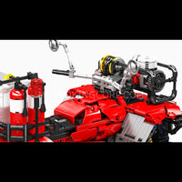 Mould King 23003 ATV Firefighting Rescue Vehicle Building Set | 2,100 Pcs