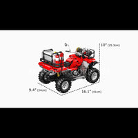 Mould King 23003 ATV Firefighting Rescue Vehicle Building Set | 2,100 Pcs