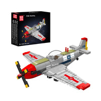 Mould King 24068 P-51D Mustang Fighter Building Block Set | 396 Pcs