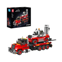 Mould King 24079 Forklift Transport Truck Building Set | 906 Pcs