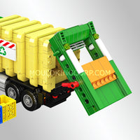 Mould King 24088 Eco-Friendly Garbage Truck Building Set | 646 Pcs