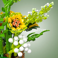 Mould King 24110 Sunflower Potted Building Set | 1,047 Pcs