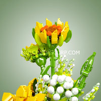 Mould King 24110 Sunflower Potted Building Set | 1,047 Pcs