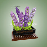Mould King 24112 Violet Bonsai Building Set | 744 Pcs