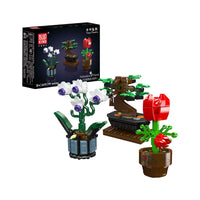 Mould King 24115 Mini Potted Plants Building Set | 199 Pcs