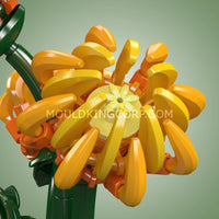 Mould King 24118 Chrysanthemum Potted Plant Building Block Set | 417 Pcs