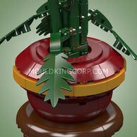 Mould King 24118 Chrysanthemum Potted Plant Building Block Set | 417 Pcs