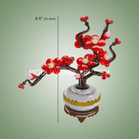 Mould King 24120 Plum Blossom Botanical Building Set | 393 Pcs