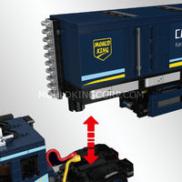 Mould King 24125 Container Freight Truck Building Set | 972 Pcs