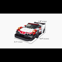 Mould King 27010 Pr 911 Sports Car Model Building Set | 349 PCS