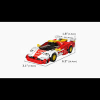Mould King 27089 GTR Longtail Racing Car Building Set | 385 Pcs